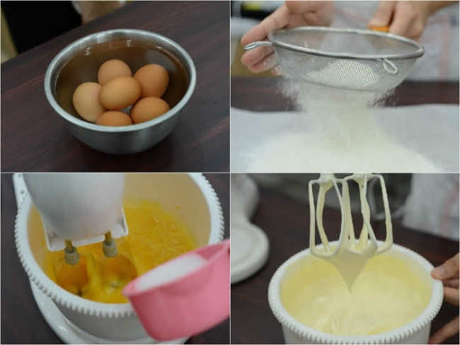 cách làm bánh gato dễ như ăn kẹo bằng nồi cơm điện