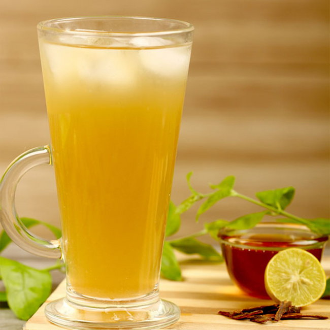 trà xanh chanh mật ong giúp giảm cân dễ pha lại thật ngon