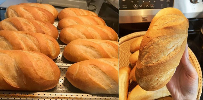 Cách làm bánh mì Việt Nam giòn ngon bất bại