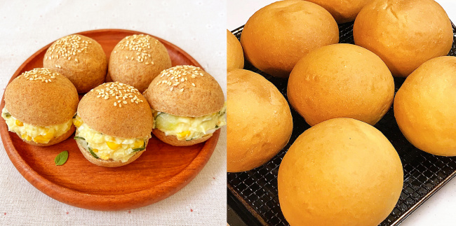Cách làm bánh mì hamburger bò phô mai siêu ngon đổi vị cho bữa sáng