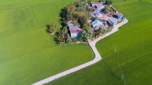 Landscape of Binh Dinh countryside