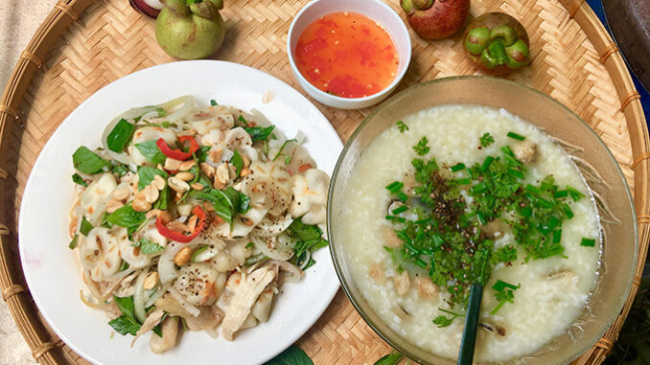 mangosteen chicken salad, vietnamese cuisine, mangosteen chicken salad – summer delicacy