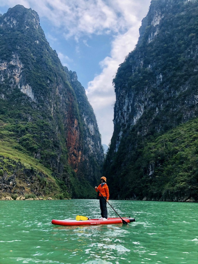 rowing sup, vietnam check-in, pin now the most beautiful places to paddle sup in vietnam 