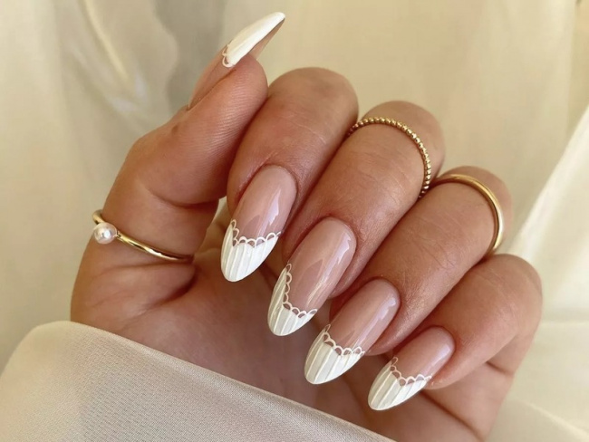 nail đẹp, 10+ ý tưởng sơn móng tay kiểu pháp cho các cô nàng thanh lịch