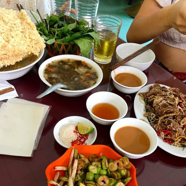 delicious restaurant, ninh binh burnt rice, ninh binh cuisine, ninh binh eel vermicelli, the ‘clean cup’ of the ancient capital’s specialties with delicious restaurants in ninh binh is loved
