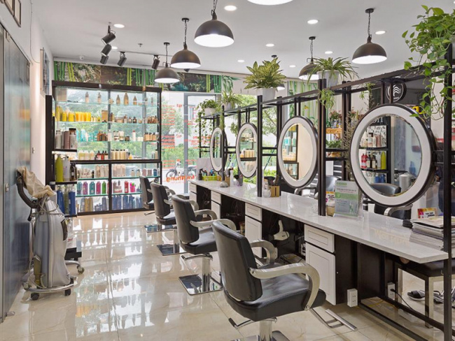địa điểm, top 5 salon tóc chất lượng gần times city