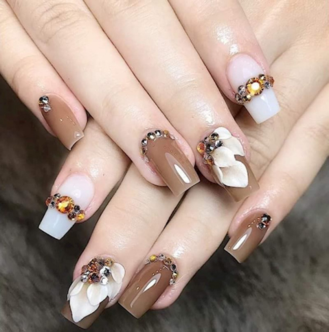 nail đẹp, tổng hợp 15 mẫu nail cho tay thô đẹp được yêu thích nhất