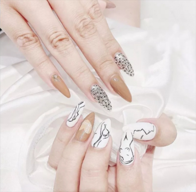 nail đẹp, tổng hợp 15 mẫu nail cho tay thô đẹp được yêu thích nhất