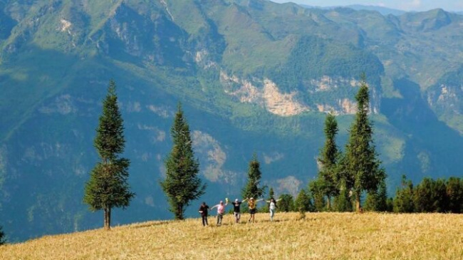 Suoi Thau steppe ‘3 parts wild, 7 parts poetic’ is the most beautiful in Ha Giang