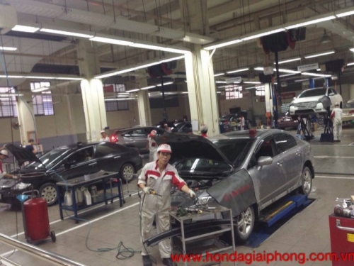 6 Xưởng/Gara sửa chữa ô tô Honda uy tín và chuyên nghiệp nhất tại Hà Nội