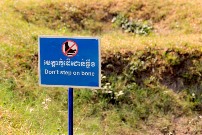 cambodia, phượt campuchia 3: cánh đồng chết