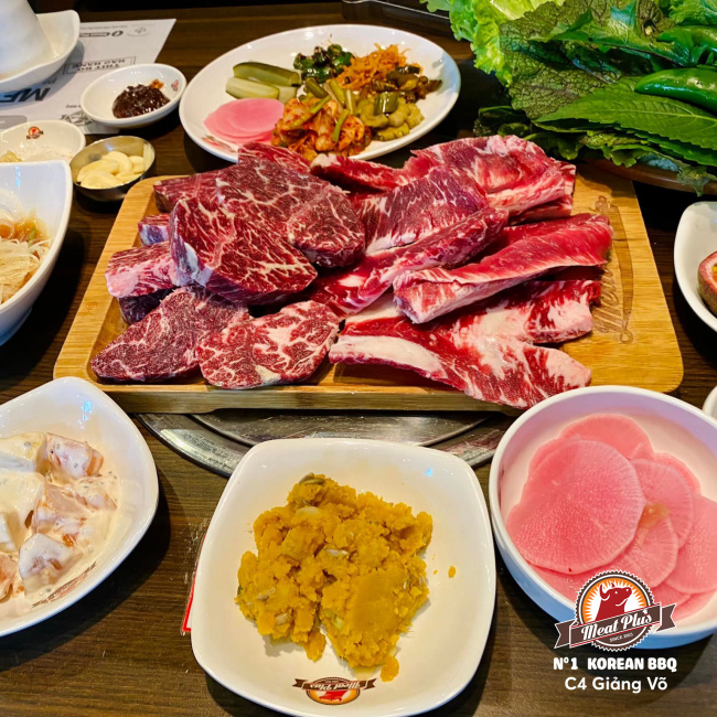 Đến Meat Plus nếm thử Menu thịt nướng Hàn Quốc ngon hảo hạng
