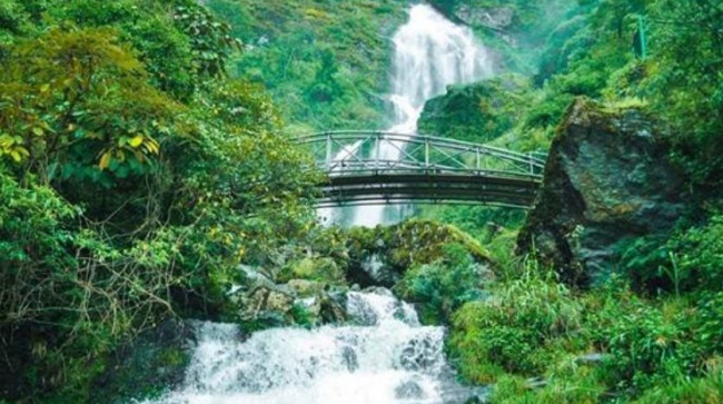 du lịch, địa điểm du lịch, thác bạc sapa – cây vĩ cầm của núi rừng