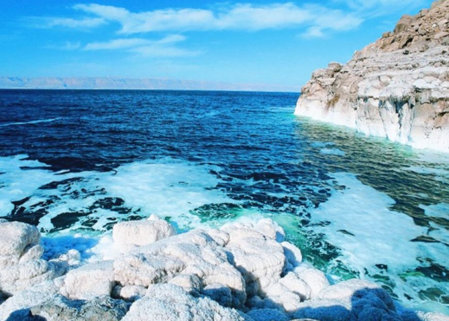 Biển Chết nổi tiếng thế giới về sự độc đáo đầy cuốn hút