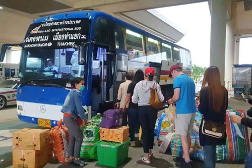 sắp mở tuyến xe buýt dài 300km đi qua thái lan - lào - việt nam