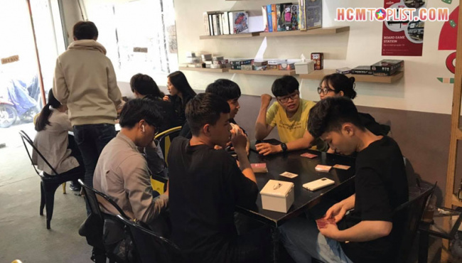 Bỏ túi top cafe board game tại TPHCM được nhiều bạn trẻ lựa chọn