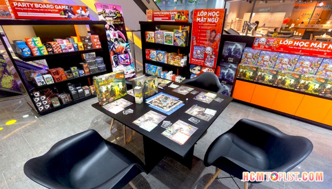 bỏ túi top cafe board game tại tphcm được nhiều bạn trẻ lựa chọn