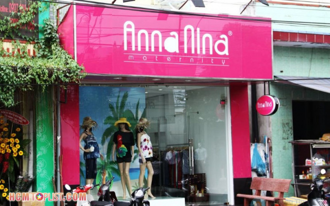 Đầm bầu Anna Nina Đỏ Sọc | Shopee Việt Nam