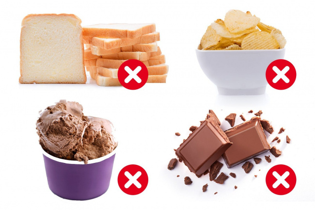 thực phẩm chứa nhiều calorie cần tránh phải khi bạn muốn giảm cân