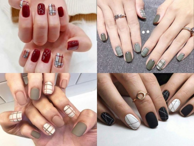 nail đẹp, top 10+ mẫu nail đắp bột đẹp đơn giản thanh lịch dẫn đầu xu hướng