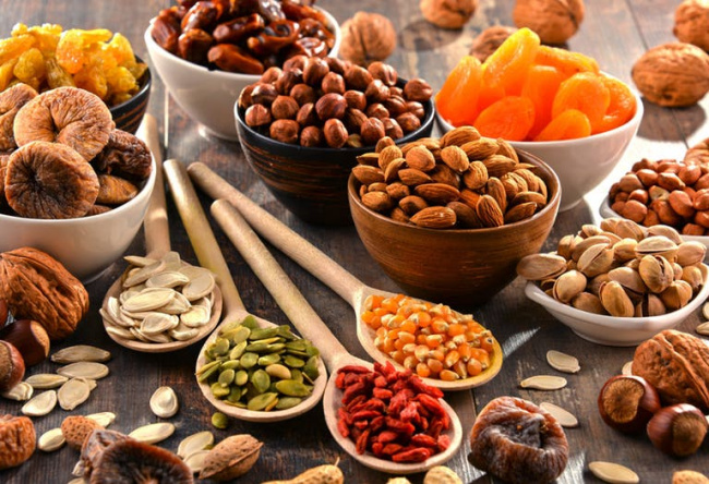 các loại hạt giúp tăng cân: ăn bao nhiêu là đủ?