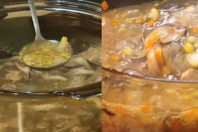 2 cách nấu súp gà ngô nấm ngon rất bổ dưỡng bạn hãy xem ngay