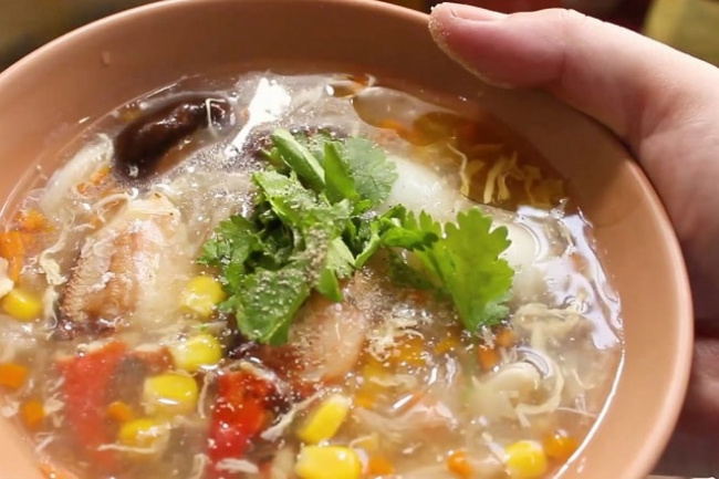 cách nấu súp cua biển ngon nhất không bị chảy nước
