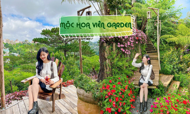 Mộc Hoa Viên – Quán Cafe được Bao Bọc Bởi Rừng Thông Xanh Ngát