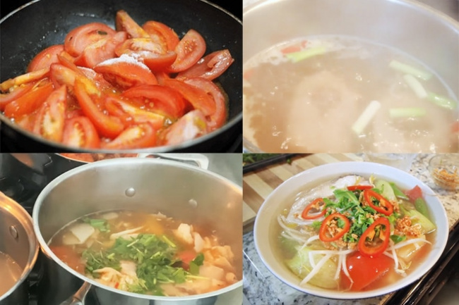 cách nấu canh chua cá bông lau đơn giản không bị tanh