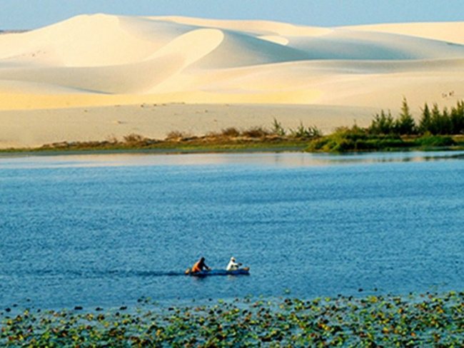 cung đường biển đẹp điên đảo của tiểu sa mạc “bàu trắng” bình thuận