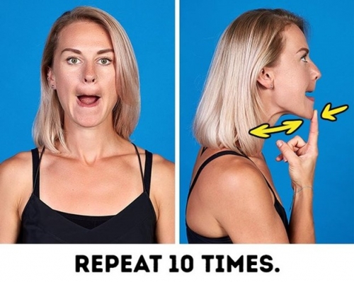 9 Bài tập hiệu quả giúp khuôn mặt của bạn thon gọn hơn