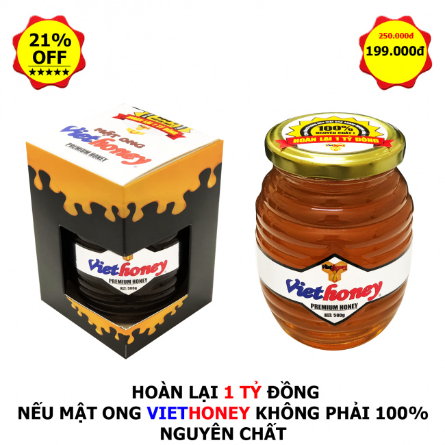 viethoney – sản phẩm mật ong hảo hạng được nhiều người tin dùng