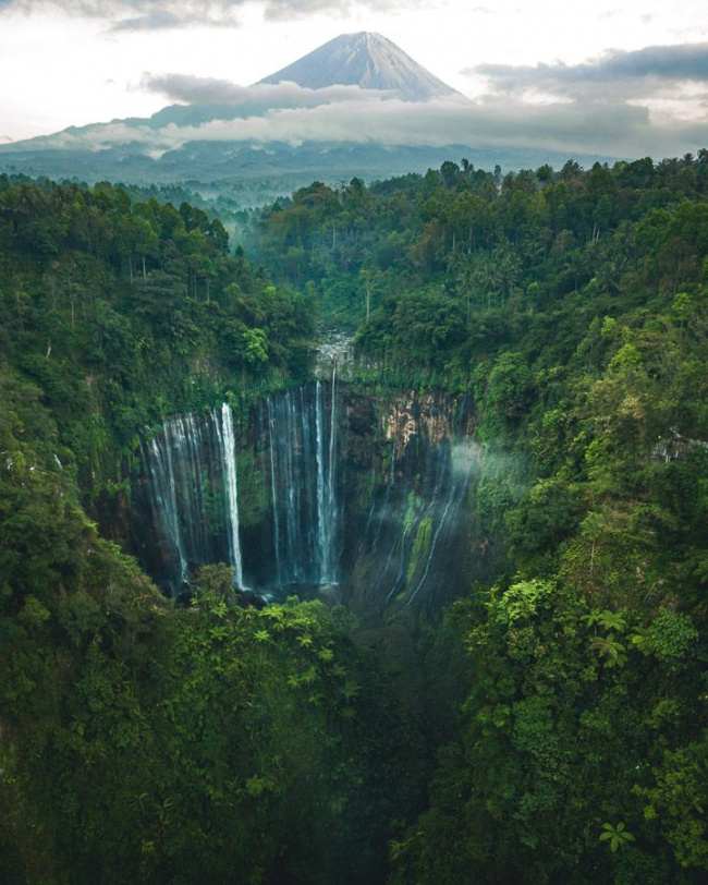 Thác nước Tumpak Sewu, thác nước có cảnh quan ngoạn mục của Indonesia