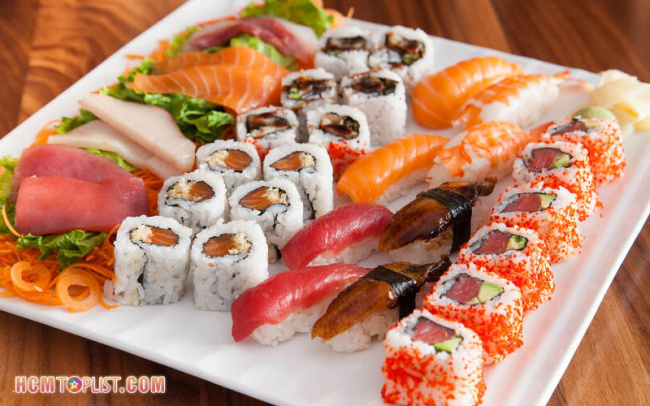 lê la cùng top 10+ quán sushi quận 7 chuẩn kiểu nhật