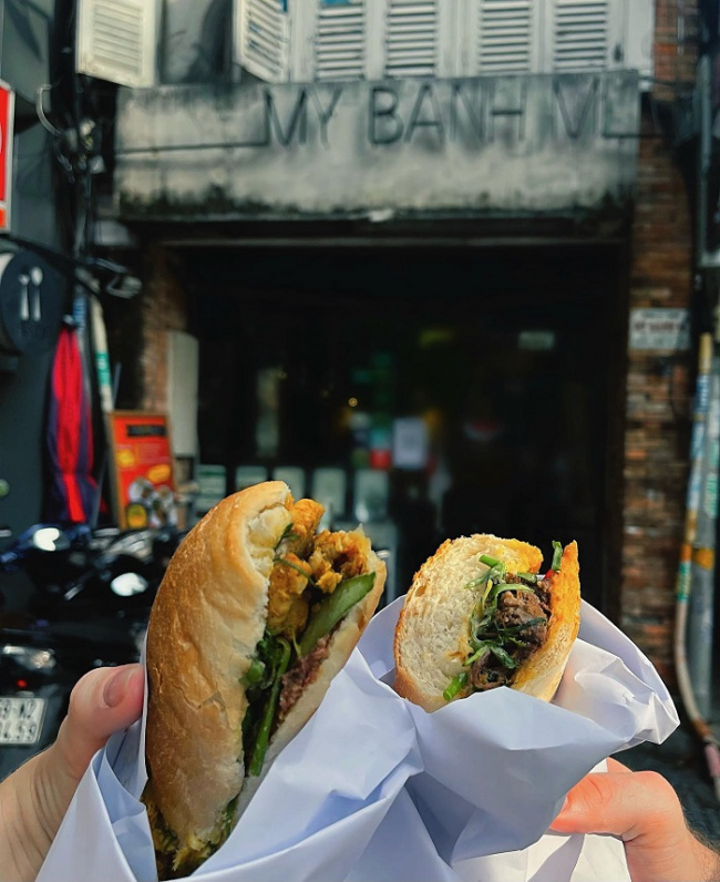 bread, delicious restaurant, saigon cuisine, saigon snacks, take a look at the most famous and crowded delicious banh mi shops in saigon