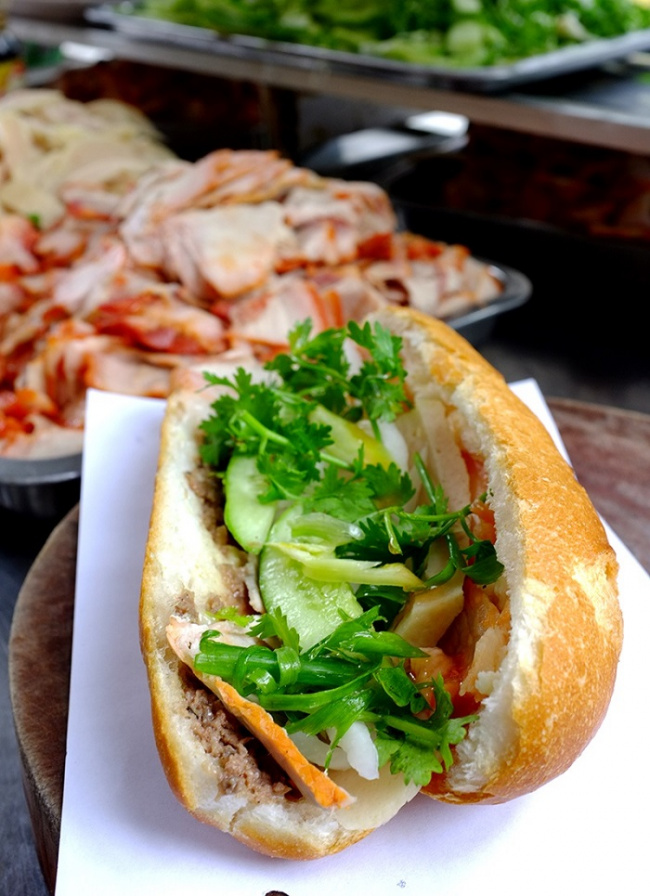 bread, delicious restaurant, saigon cuisine, saigon snacks, take a look at the most famous and crowded delicious banh mi shops in saigon