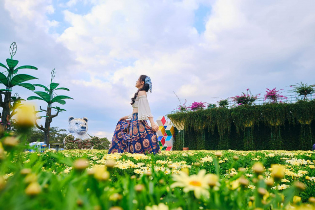 đà lạt, miền trung, review fresh garden đà lạt: nơi những vườn hoa, tiểu cảnh siêu to “khổng lồ”