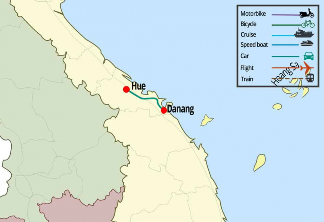how to, 4 best ways on how to get from hue to danang & vice versa?