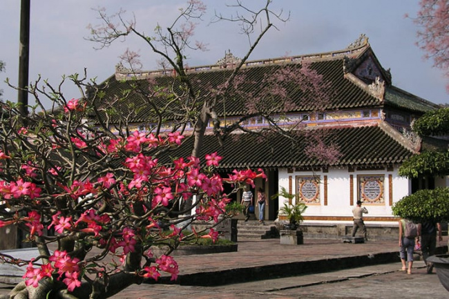 purple forbidden city in hue - a nostalgic look at the past