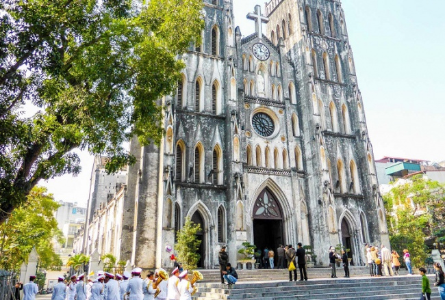 st joseph’s cathedral hanoi, vietnam