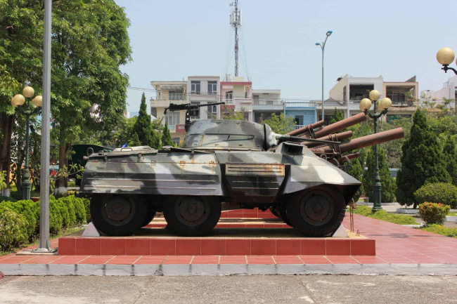ho chi minh museum (fifth military division) in da nang, vietnam