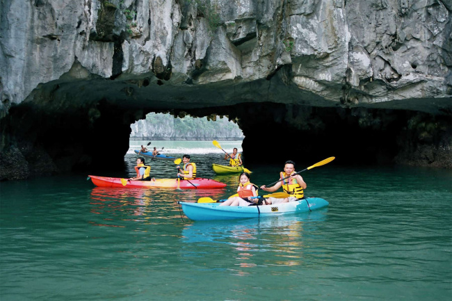 dark and light cave: an ideal stopover near halong bay