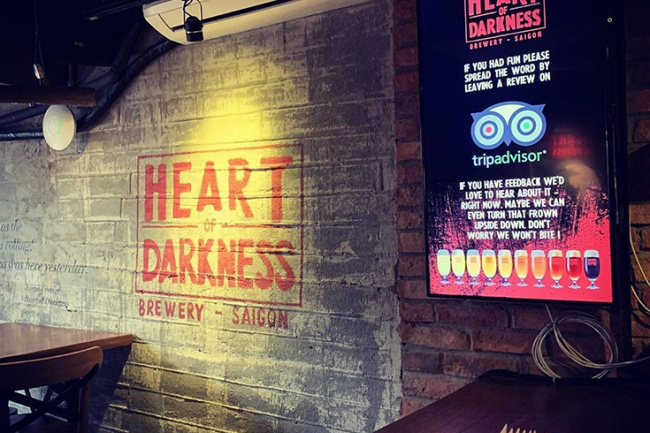 heart of darkness craft brewery in ho chi minh