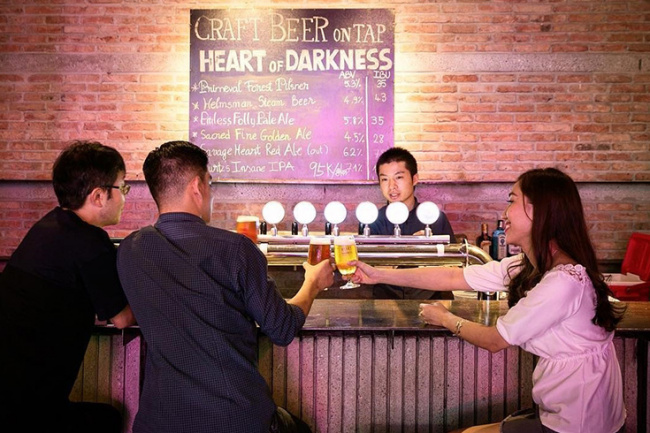 heart of darkness craft brewery in ho chi minh