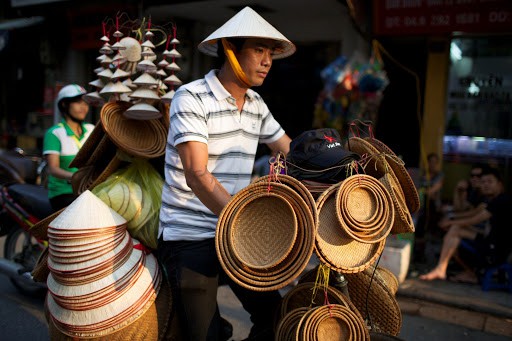 chuong village in hanoi – a hometown of conical hats