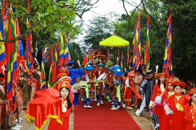 thay pagoda festival, hanoi