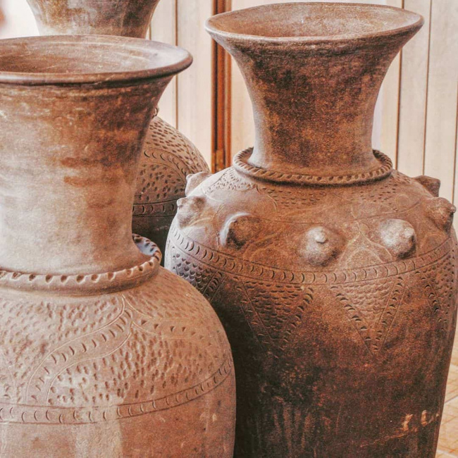 bau truc pottery village in ninh thuan, vietnam