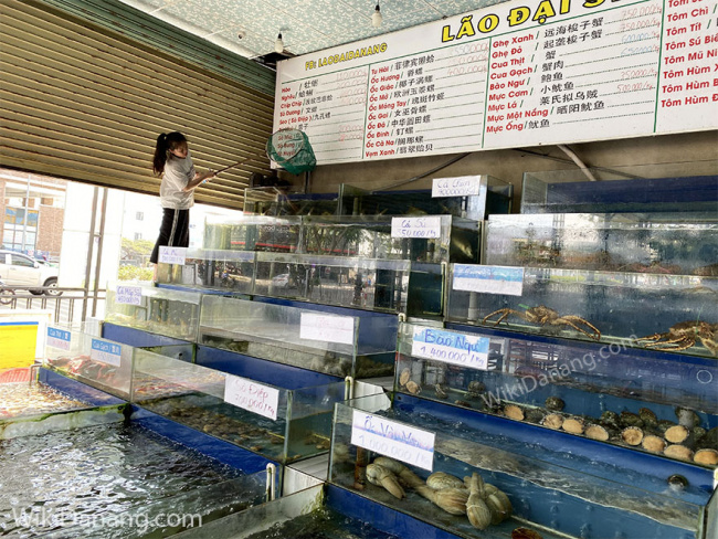 nhà hàng hải sản lão đại seafood đà nẵng - võ văn kiệt