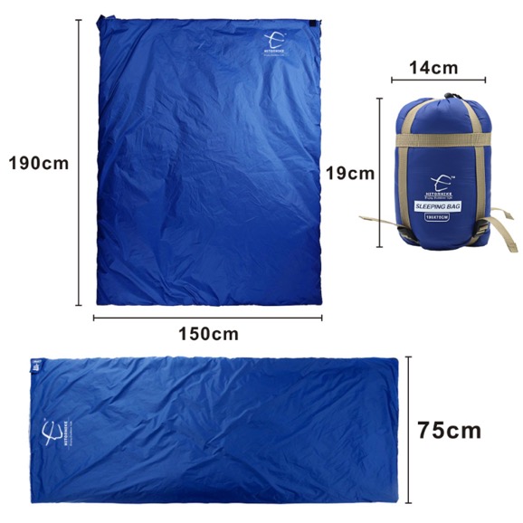 review túi ngủ hitorhike hw180 (190cm*75cm)