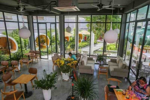 khu ăn chơi nghỉ dưỡng, thủ đức, tp. hồ chí minh, lily’s garden caffee – quán cà phê ống cống độc đáo